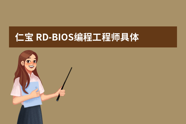 仁宝 RD-BIOS编程工程师具体做什么工作，有没有发展前途？能学到技术吗？